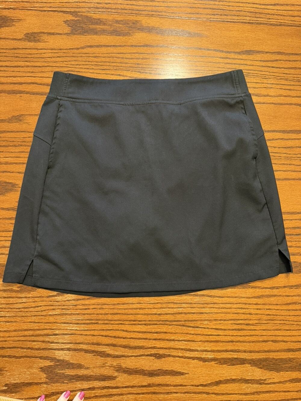 32 Degrees Cool Womens Active Skort Medium Black Golf Tennis Skirt with Pockets